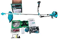 Качественная мотокоса на бензине GT-1500, Бензиновый триммер для дома, для сада и дачи 2Т двигатель