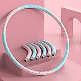 Складаний масажний обруч RIAS M-85 85см Pink-Blue (3_06177), фото 5