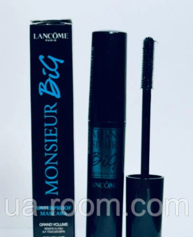 Lancome Monsieur Big Waterproof Mascara , туш для вій об'єм водостійка + підкручує
