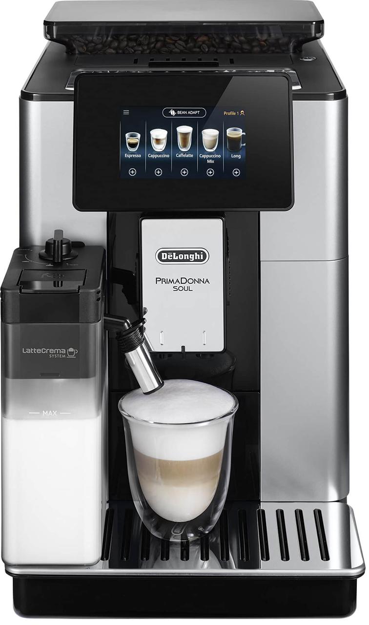 Кавомашина автоматична Delonghi PrimaDonna Soul ECAM 612.55.SB