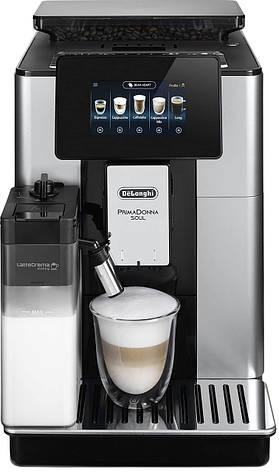 Кавомашина автоматична Delonghi PrimaDonna Soul ECAM 612.55.SB, фото 1
