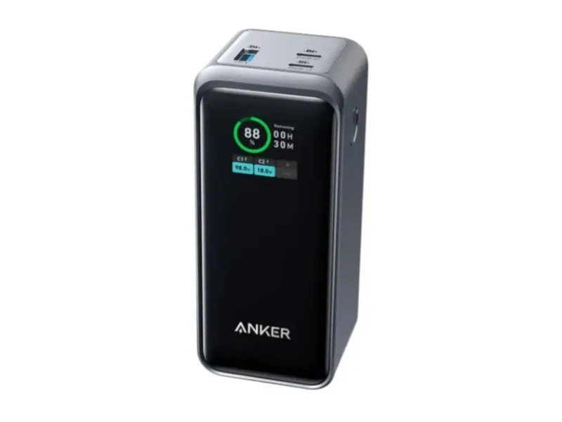 Зовнішній акумулятор (павербанк) ANKER 735 Prime 20000mAh 200W (A1336011)