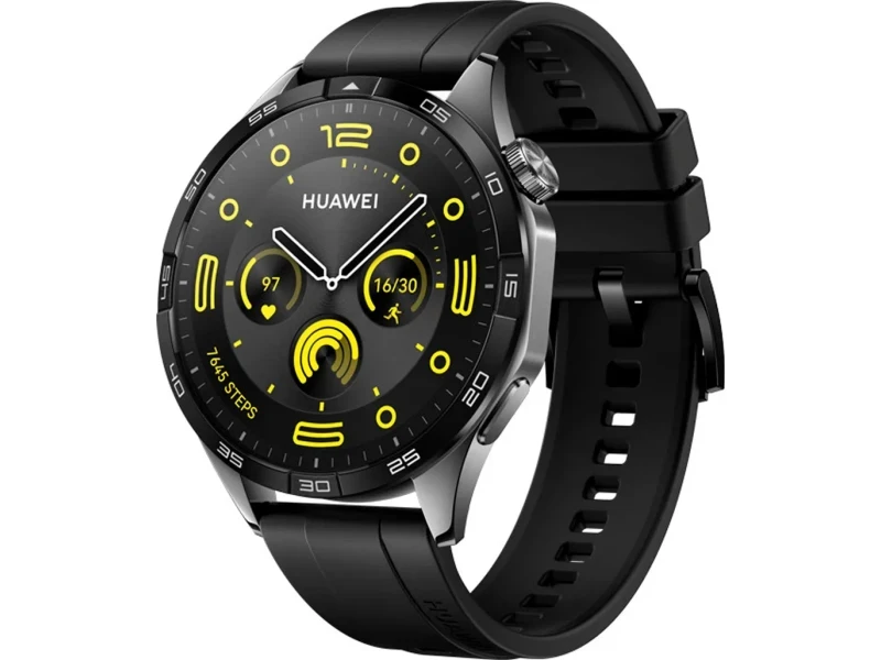Смарт-годинник Huawei Watch GT 4 46mm Black (55020BGS)