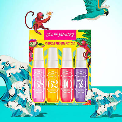 ボディミスト Sol De Janeiro Mist Set Набор парфюмерных мистов Sol de Janeiro Brazil Crush Trio