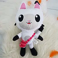 Мягкая игрушка, Кукольный домик Габби, кот белый, Generic Gabby's Dollhouse, 25 см