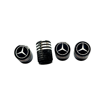 Металеві ковпачки на ніпель з логотипом Mercedes