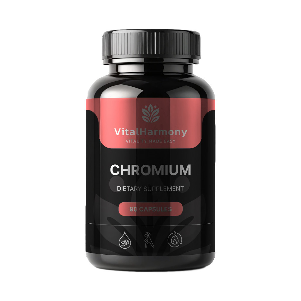 VitalHarmony харчова добавка Хром 90 капсул