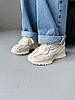 Жіночі кросівки New Balance 327 Casual Beige Взуття Нью Беланс 327 бежеві замша текстиль демісезон, фото 7
