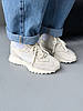 Жіночі кросівки New Balance 327 Casual Beige Взуття Нью Беланс 327 бежеві замша текстиль демісезон, фото 8
