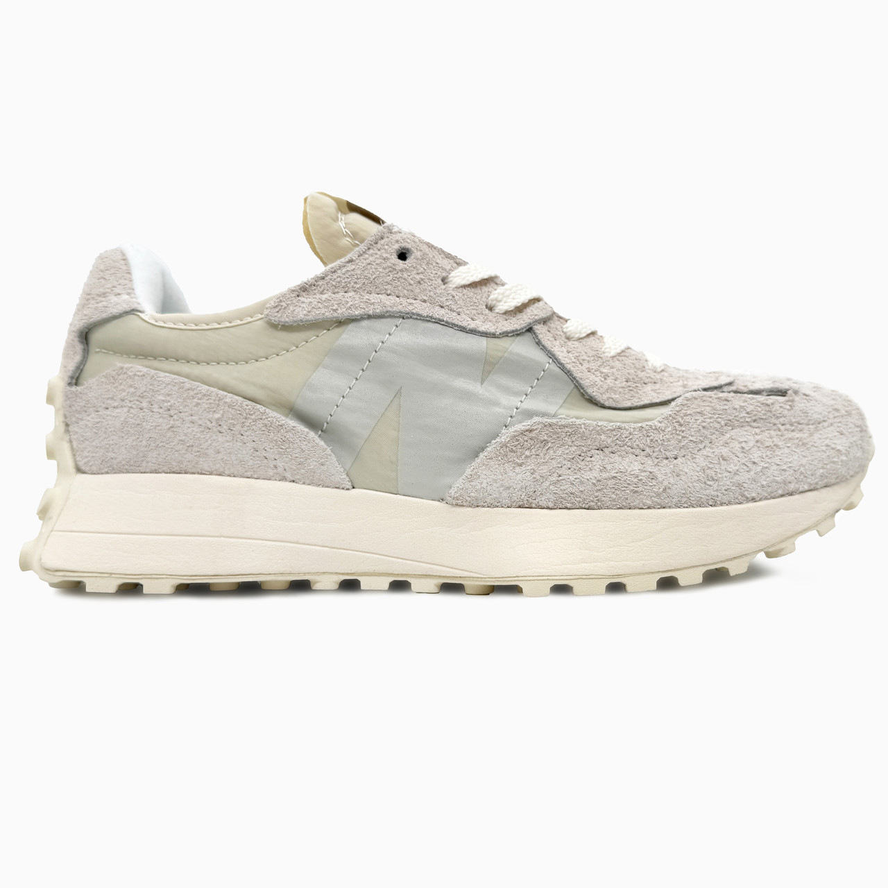 Жіночі кросівки New Balance 327 Casual Beige Взуття Нью Беланс 327 бежеві замша текстиль демісезон