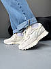 Жіночі кросівки New Balance 327 Casual Beige Взуття Нью Беланс 327 бежеві замша текстиль демісезон, фото 10