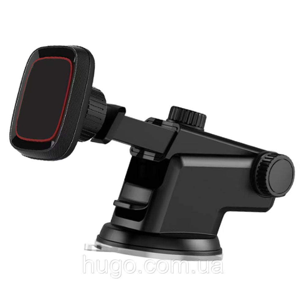 Магнітний автомобільний утримувач для телефону на присосці / Автомобільний утримувач для телефону, фото 1
