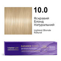 Master LUX Elegance Toner демі-перманентна крем-фарба 10.0 Яскравий Блонд Натуральний 100 мл