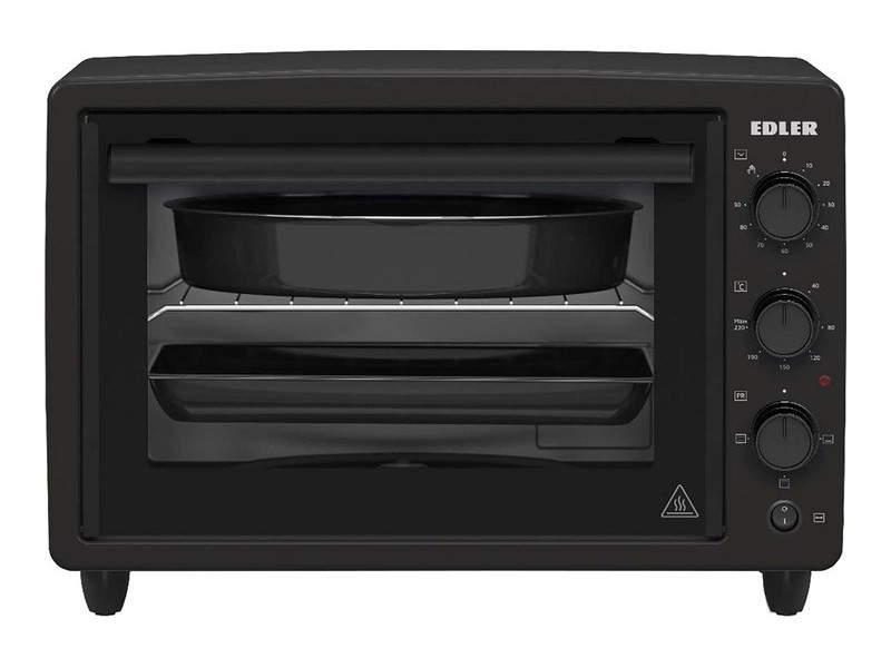 Електропіч EDLER EDEO-3802 Black