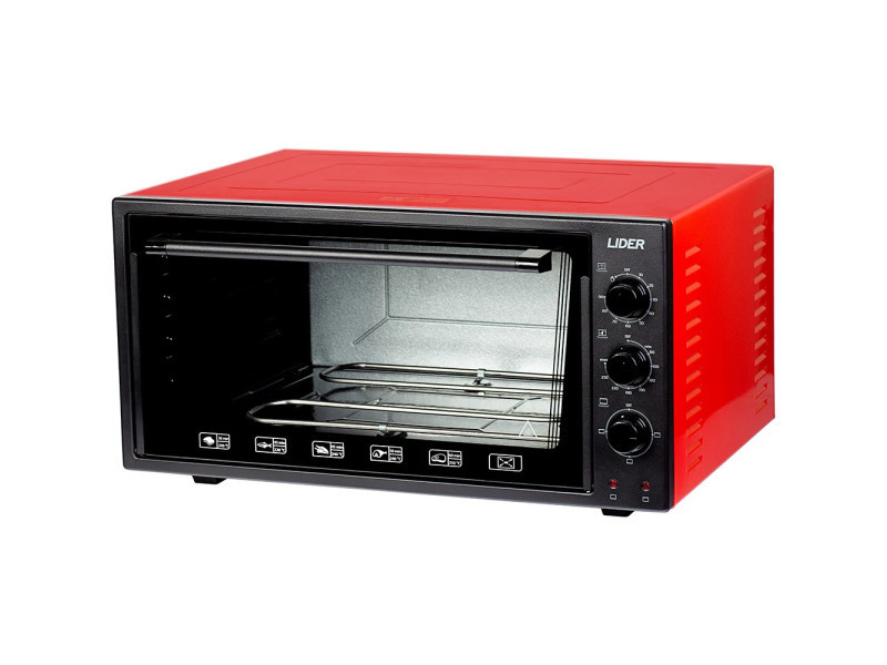 Електропіч Lider 4823 Eco Red-Black