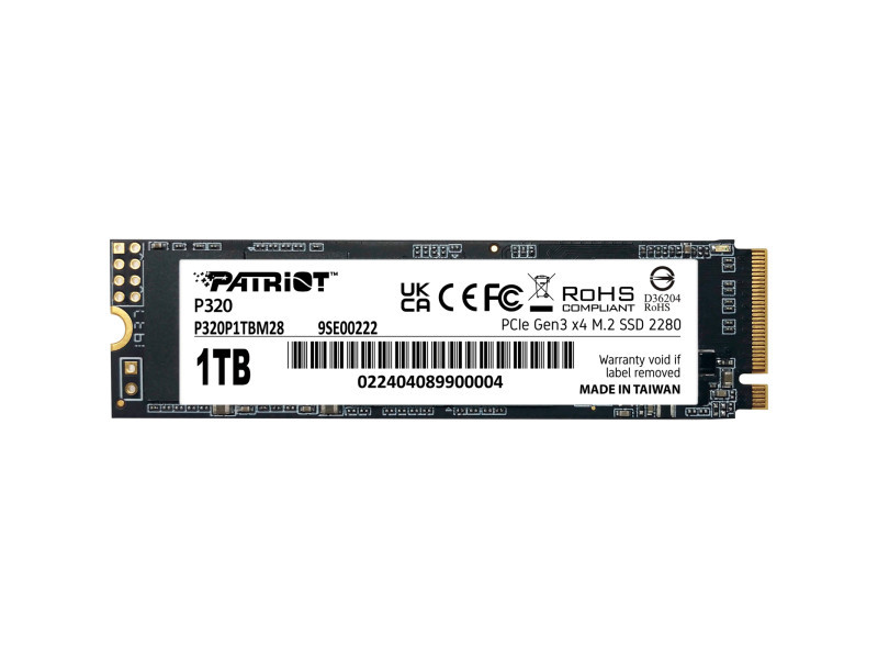SSD накопичувач Patriot P320 1 TB (P320P1TBM28)