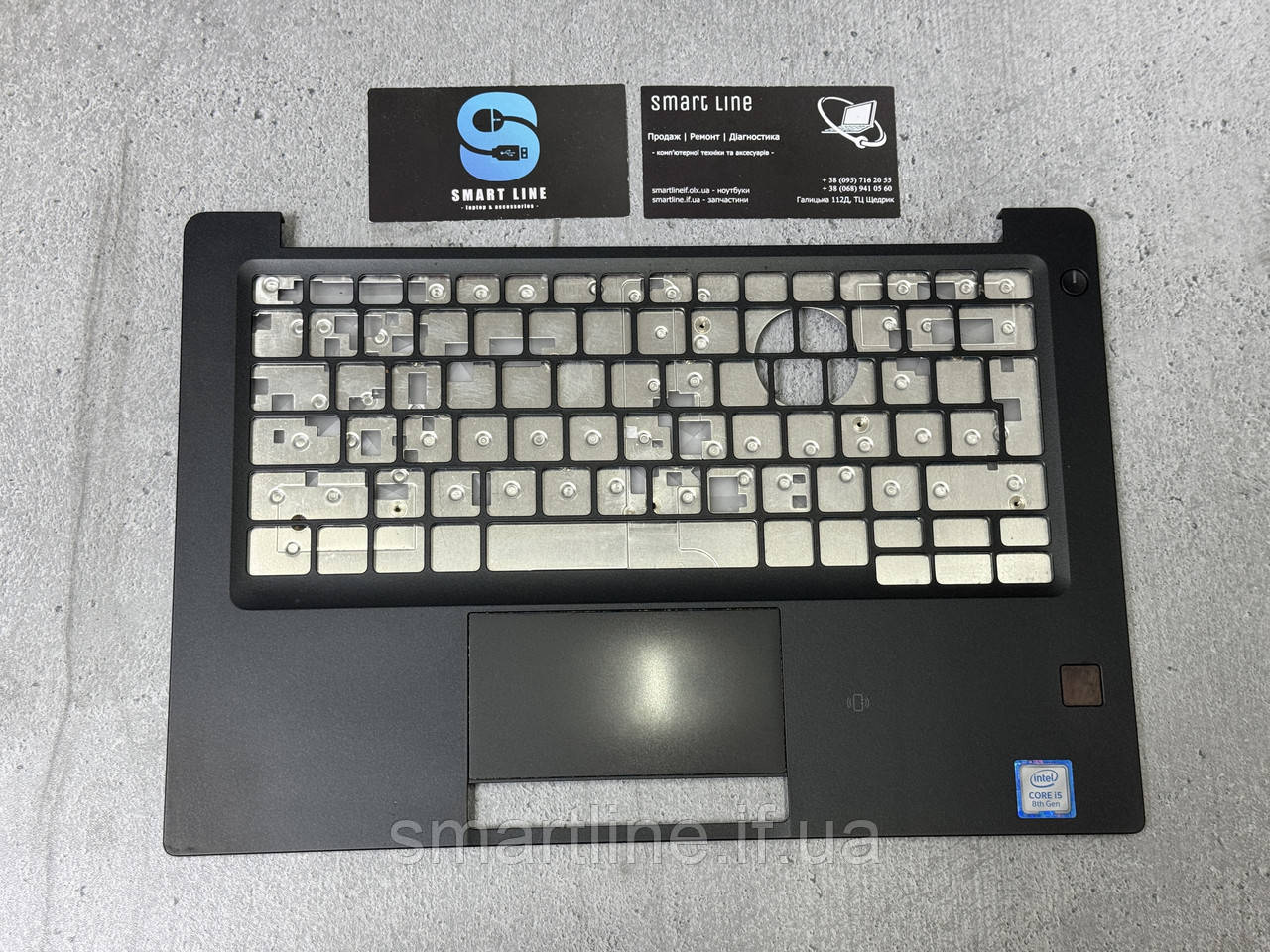 Верхня частина корпусу топкейс для ноутбука Dell Latitude 7280 | 7290 | 7380 | 7390 | 0WKFKH, фото 1