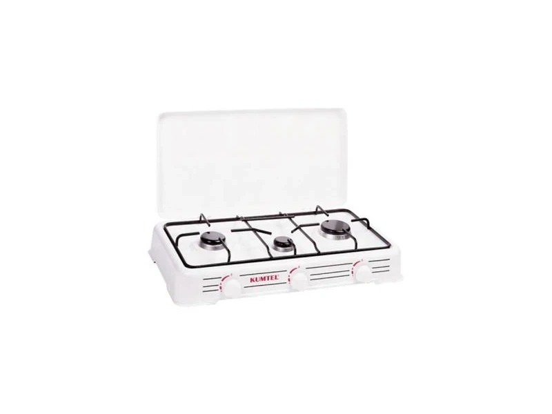 Настільна плита KUMTEL KO-1233 WHITE PAINTED