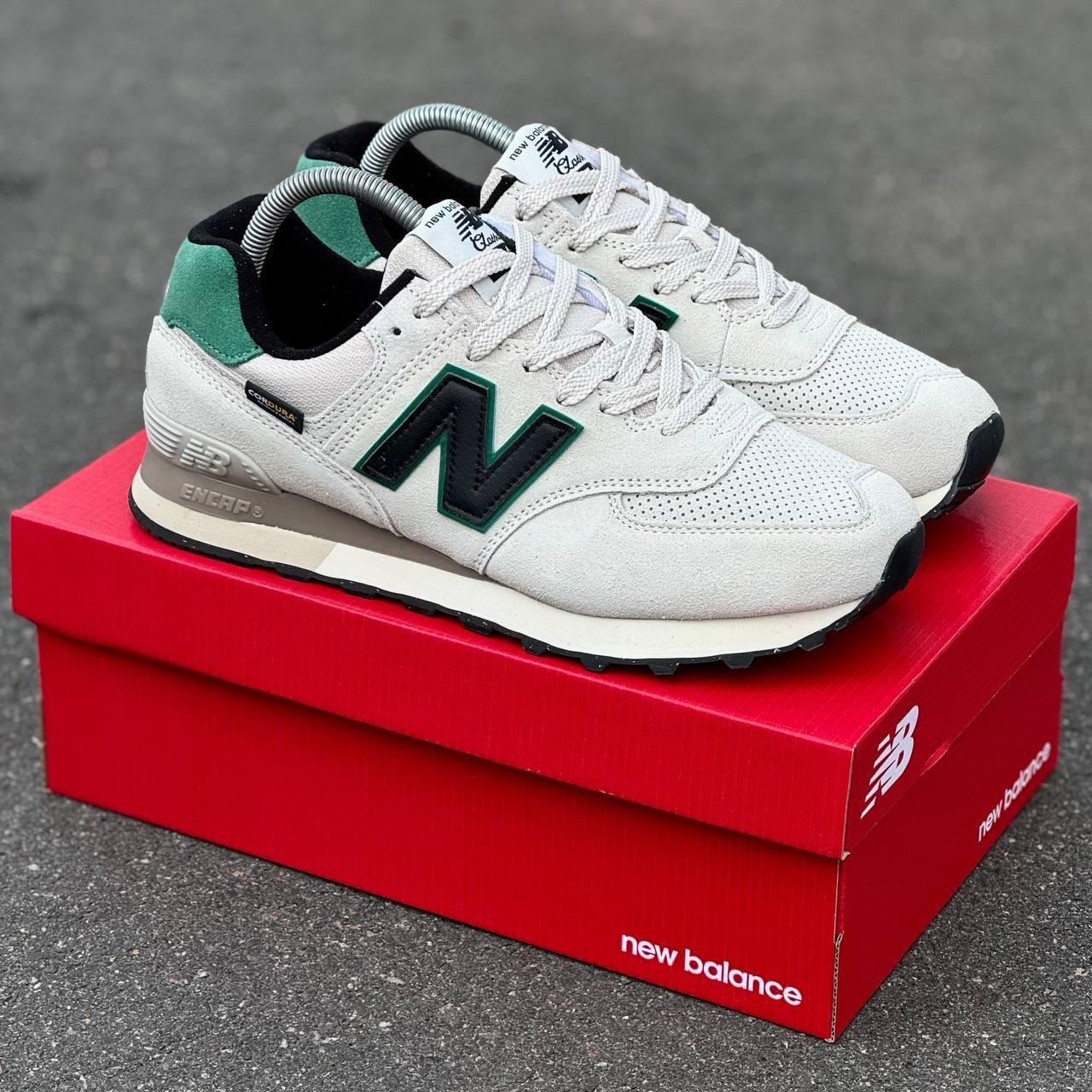 Кросівки чоловічі сірі New Balance 547 Cordura White Black Green (18263)