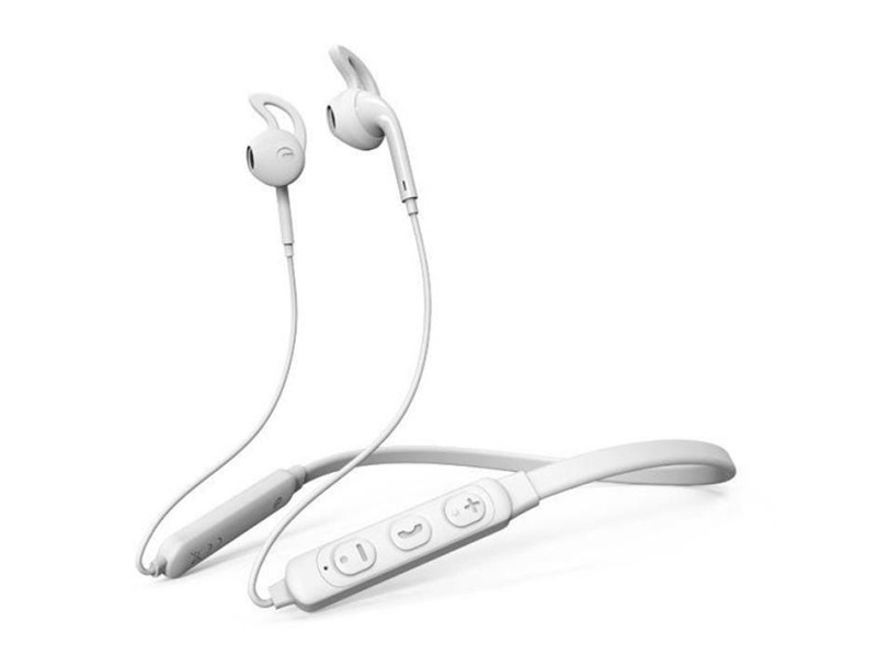 Навушники з мікрофоном Proda PD-BN700 Jazz Neckband Sports White (PD-BN700-WH)