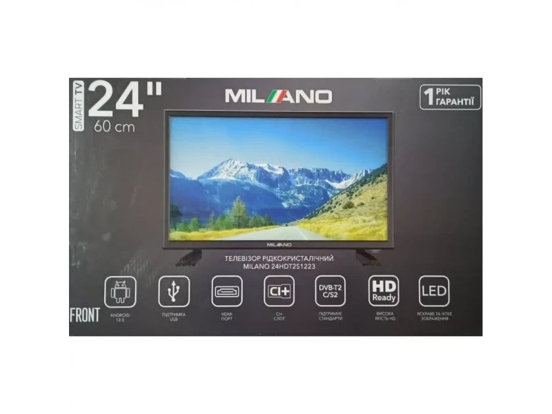Телевізор Milano 24HDT2S1223