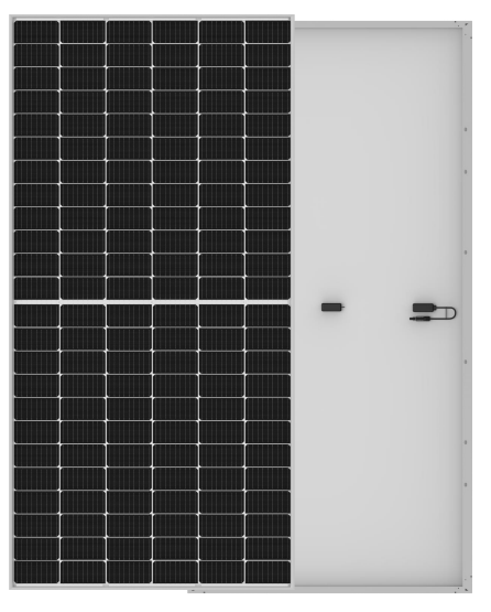 Монокристалічна сонячна панель Inter Energy IE182x199/M/66/600MH 600 Вт N-type