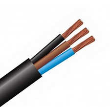 Кабель КГ 3х4 мідь, гнучкий, прогумований (ріжеться кратно 10 м.) Одеса Каблекс