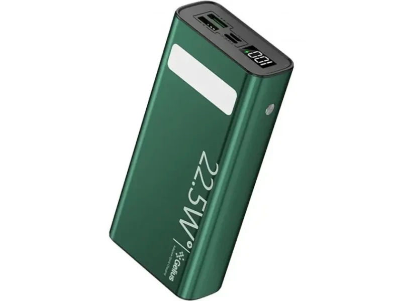 Зовнішній акумулятор (Power Bank) Gelius Lightstone GP-PB300 30000mAh Green