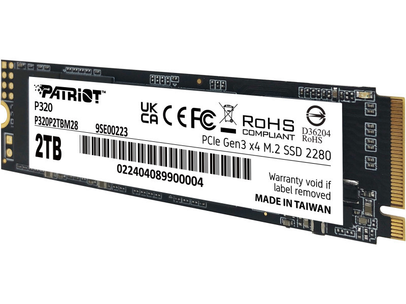 SSD накопичувач Patriot P320 2 TB (P320P2TBM28)
