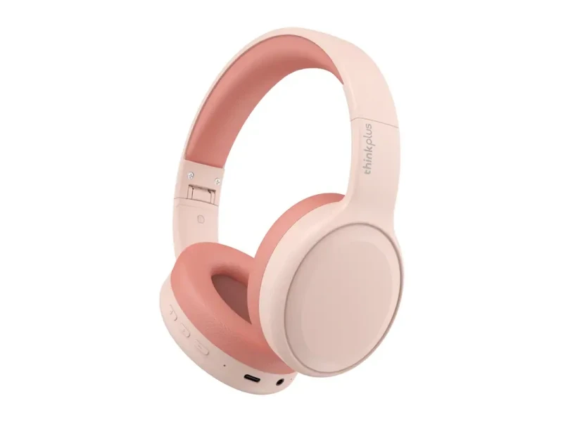 Навушники з мікрофоном Lenovo TH30 pink