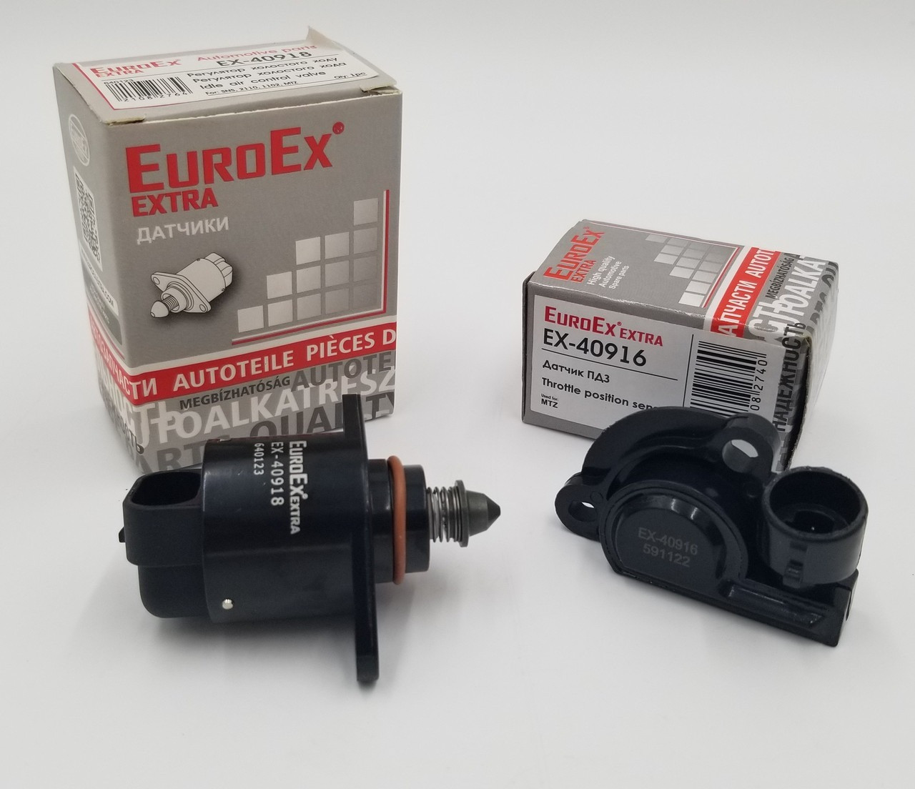 Регулятор холостяного ходу+датчик позиції дроссельної засунки Сенс 1.3 EuroEx Угорщина