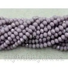 Кришталь 4мм аметистовий матовий (+-120шт)