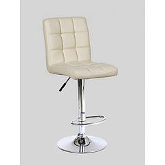 Стілець барний з регулюванням висоти хокер HC1015 Бежевий
