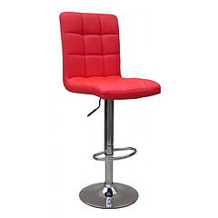 Стілець барний з регулюванням висоти хокер HC1015 Червоний