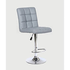 Стілець барний з регулюванням висоти хокер HC1015 Сірий