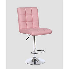 Стілець барний з регулюванням висоти хокер HC1015 Рожевий