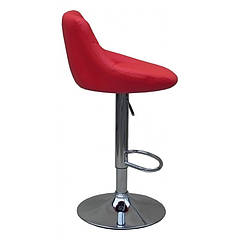 Стілець барний з регулюванням висоти хокер Bazkar HC1054 Червоний
