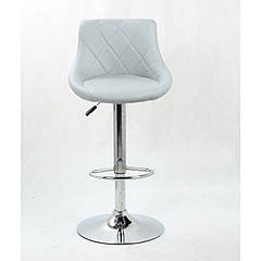 Стілець барний з регулюванням висоти хокер Bazkar HC1054 Сірий