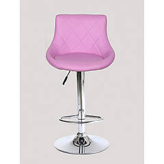 Стілець барний з регулюванням висоти хокер HC1054 Лавандовий