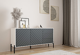 Комод Амарант (1680 x 400 x 765 мм) – це ефектне та функціональне рішення для сучасної вітальні чи спальні