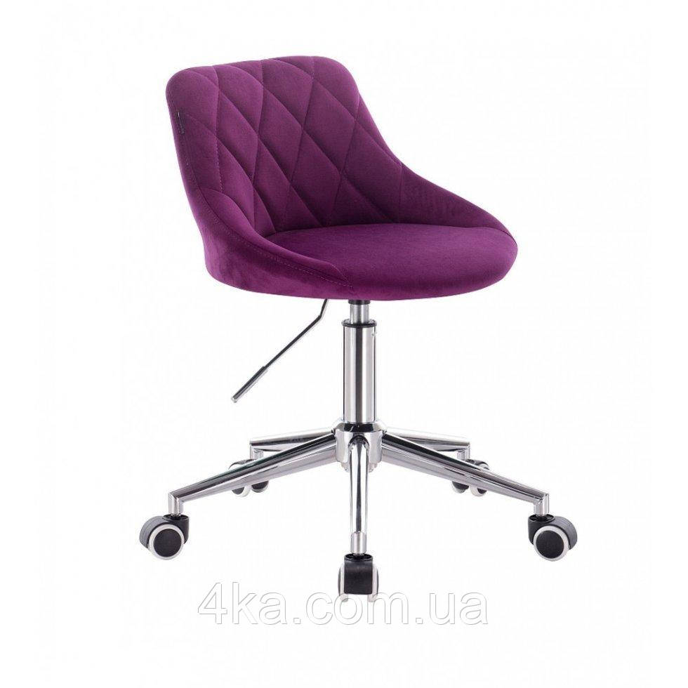 Перукарське крісло на пневматиці HR1054K фуксія