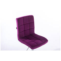 Перукарське крісло на пневматиці HR7009C, фуксія