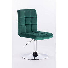 Перукарське крісло на пневматиці HR7009N зелений