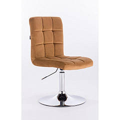 Перукарське крісло на пневматиці HR7009N мідний