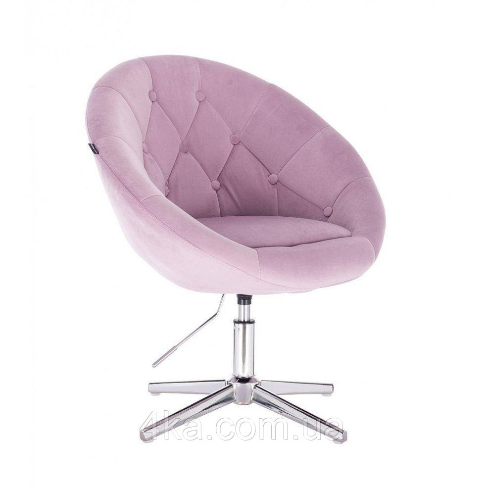 Перукарське крісло на пневматиці HR8516 рожевий