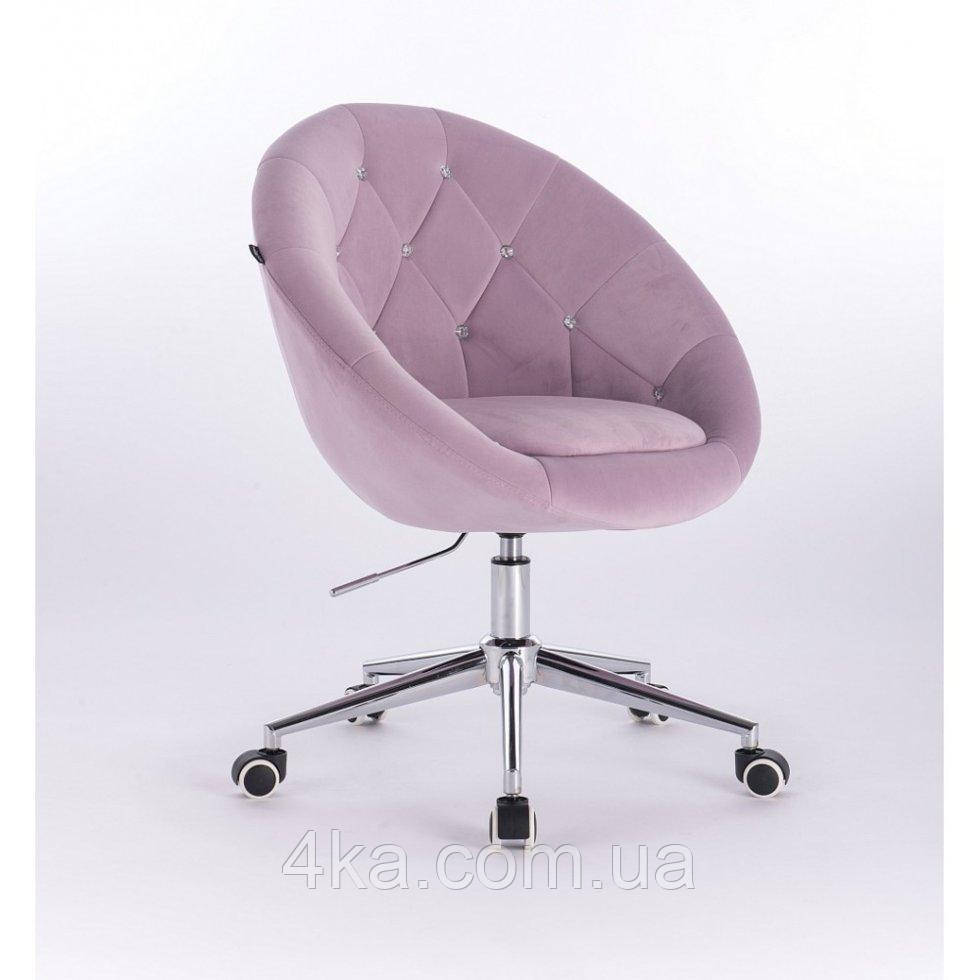 Перукарське крісло на пневматиці HR8516CK лавандовий