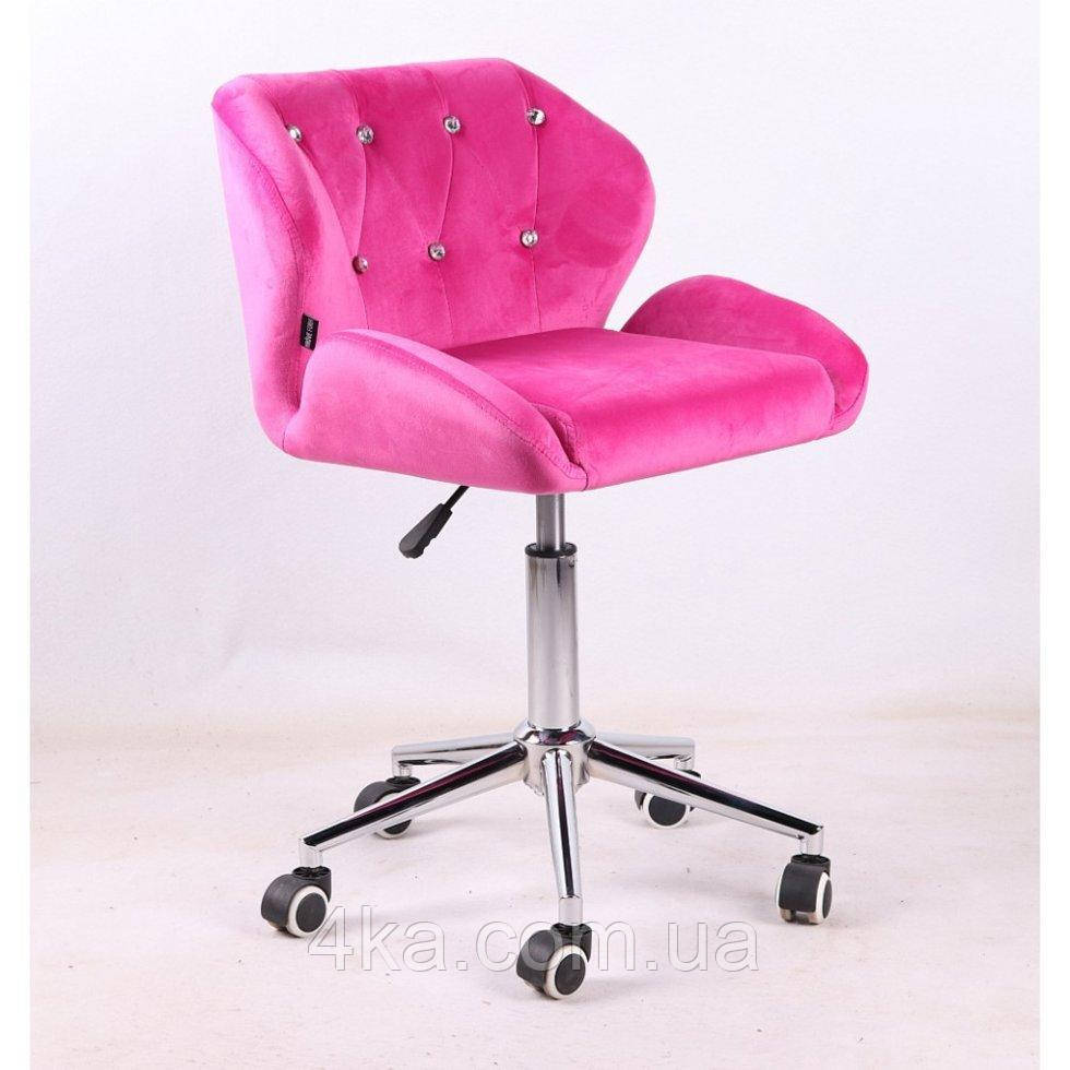 Перукарське крісло на пневматиці HR949K, малиновий, фото 1