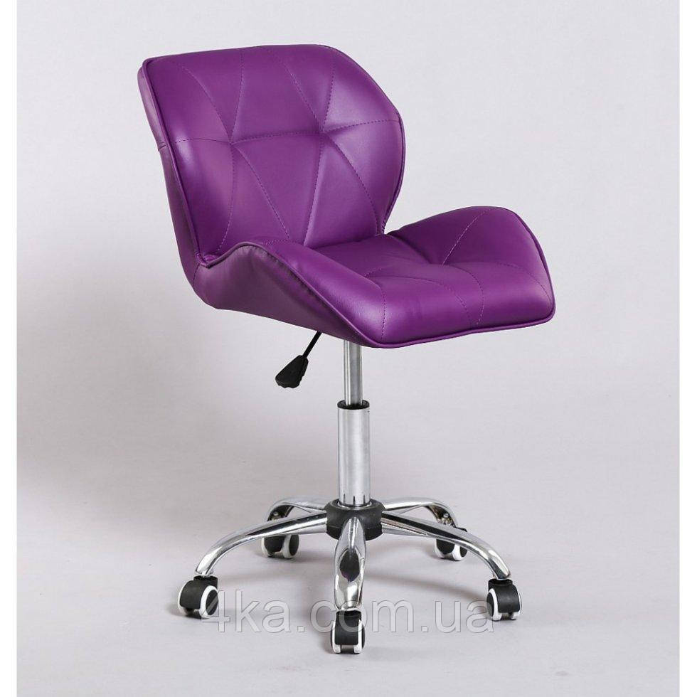 Перукарське крісло на пневматиці HC111K фіолетовий
