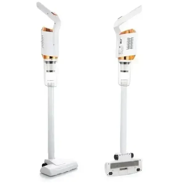 ОЧЕНКА! Акумуляторний пилосос без мішка Vacuum Cleaner 2000 mAh 120 Вт (Плохе паковання 2557)