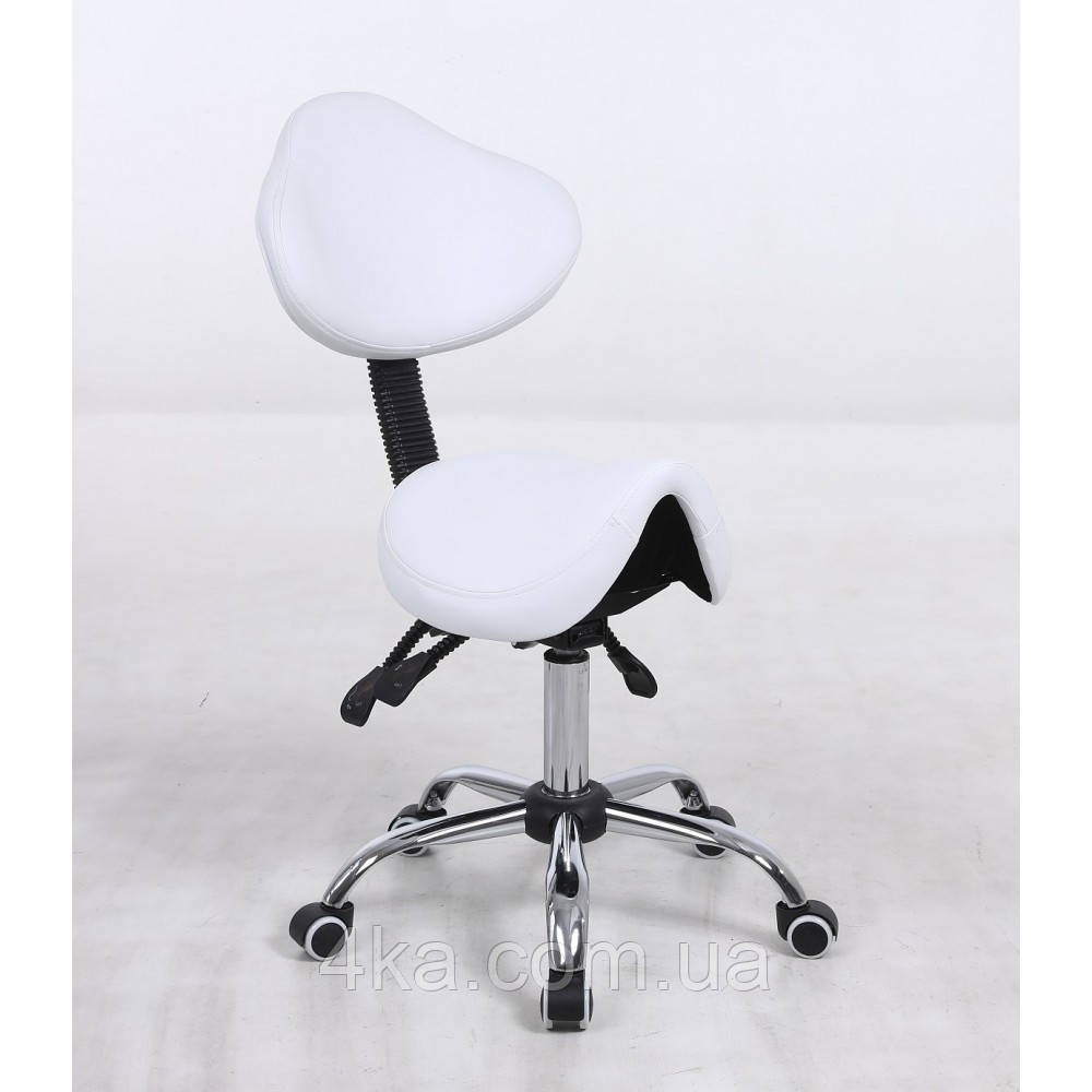 Стілець майстра сідло HR2005 білий
